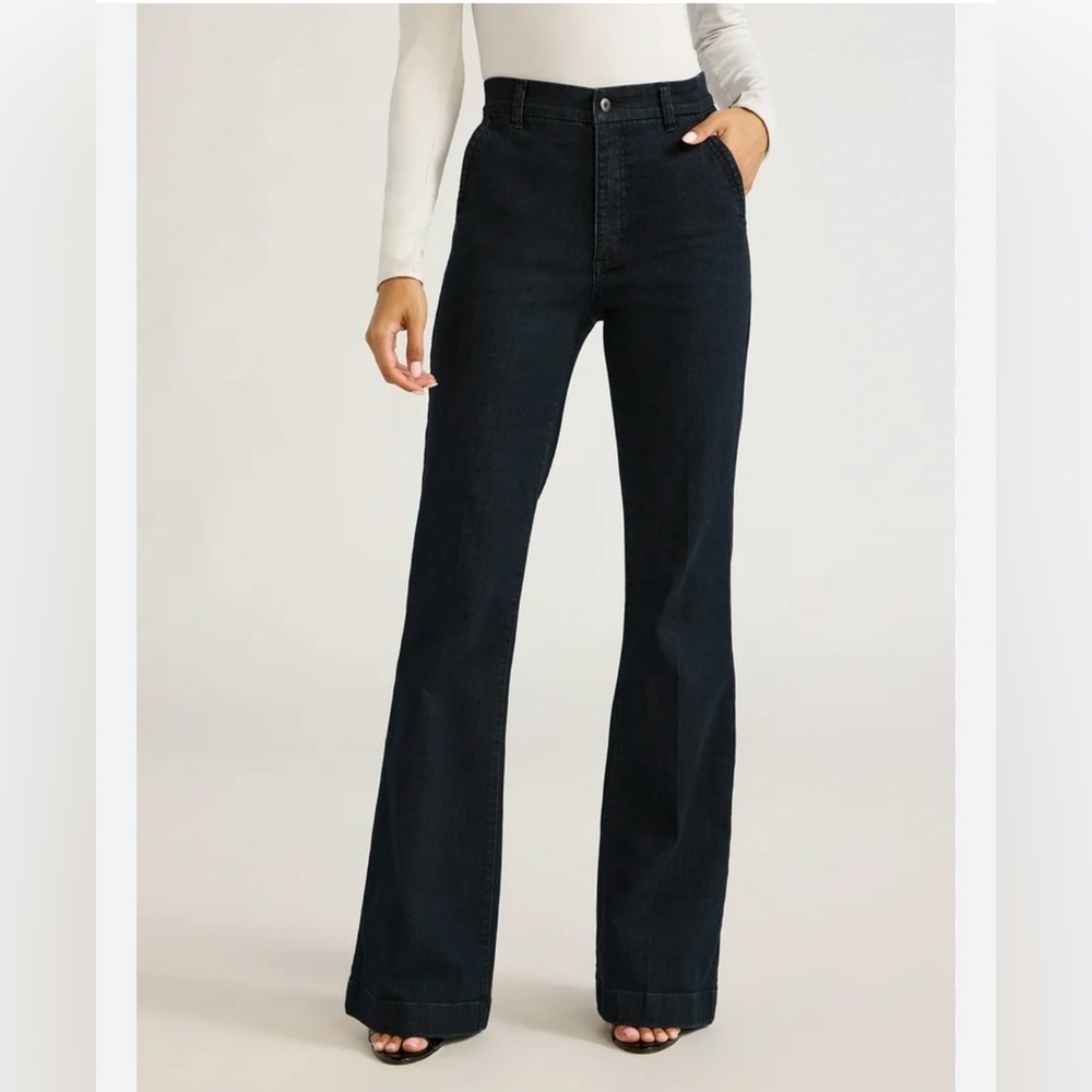 Sofia by Sofia Vergara Black Flare Jeans